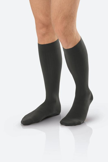 BSN - BSN 7764993 - PAIR/1 JOBST FORMEN AMBITION 30-40MMHG GREY KNEE HIGH SOFTFIT STOCKINGS,CLOSED TOE 4 LONG