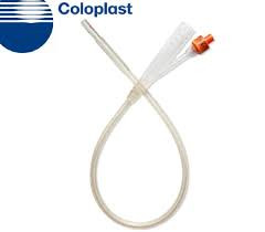 Coloplast - COL AA6410 - BX/5 FOLYSIL 100% SILICONE CATHETER 2-WAY INDWELLING 10FR