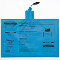 Curbell Medical - CSM CSPC365TC10 - EA/1 CHAIR SENSOR PAD BLUE CORDED, TIMED (15" x 10) ONE YEAR LIFESPAN