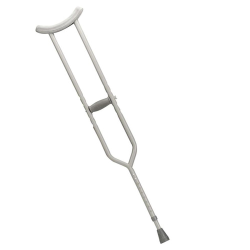 Drive Medical - DM 10406 - PR CRUTCHES STEEL BARIATRIC ADULT (5'2" - 5'10"") CONTOURED UNDERARM NO-SKID TIPS (500LBS)