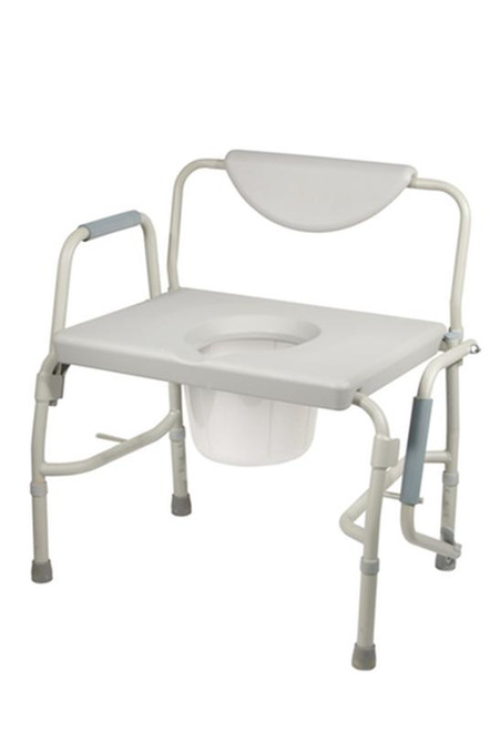Drive Medical - DM 11135-1 - EA/1 Bariatric Drop Arm Bedside Commode Chair