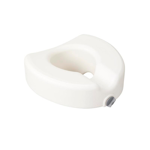 Drive Medical - DM 12014 - EA/1 Premium Plastic Raised Toilet Seat with Lock, Elongated