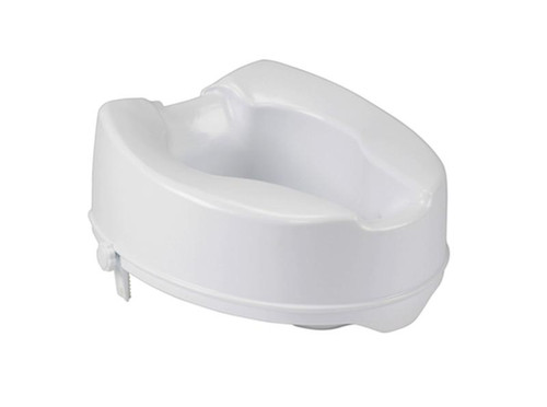 Drive Medical - DM 12066 - EA/1 Raised Toilet Seat with Lock, Standard Seat, 6"