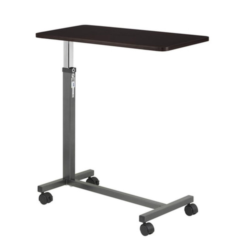 Drive Medical - DM 13067 - EA/1 Non Tilt Top Overbed Table, Silver Vein