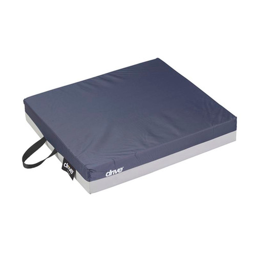 Drive Medical - DM 14886 - EA/1 Gel "E" Skin Protection Wheelchair Seat Cushion, 18" x 16" x 3"