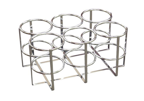 Drive Medical - DM 18114 - EA/1 Economy Oxygen 6 Cylinder Rack, E, D or C Cylinders Only