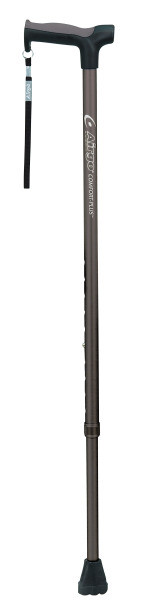 Drive Medical - DM 730-466 - EA/1 AIRGO COMFORT-PLUS ALUMINUM CANE, DERBY HANDLE, CHARCOAL