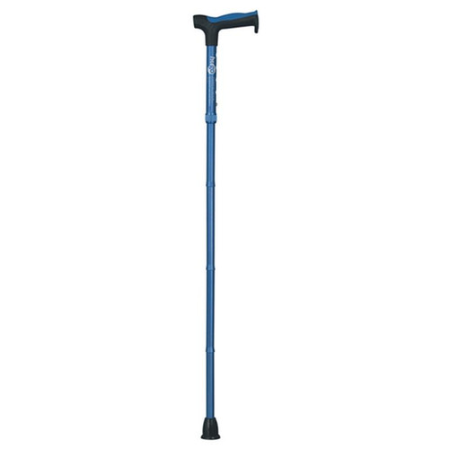 Drive Medical - DM 731-490 - EA/1 ADJUSTABLE FOLDING CANE WITH REFLECTIVE STRAP AQUA