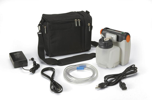 Drive Medical - DM 7310PR-D - EA/1 Vacu-Aide Compact Suction Unit with 725cc Reusable Bottle and Carrying Case