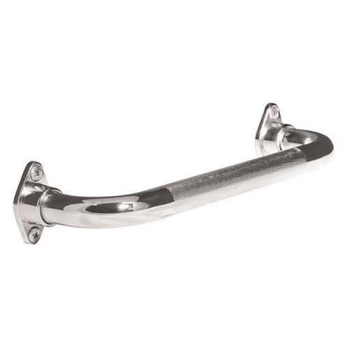 Drive Medical - DM 785-132 - EA/1 KNURLED CHROME GRAB BAR WITH ROTATING FLANGE 16"