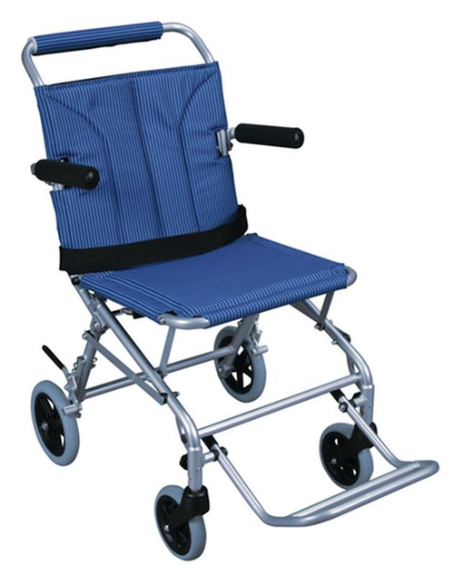 Drive Medical - DM SL18 - EA/1 Super Light Folding Transport Wheelchair with Carry Bag