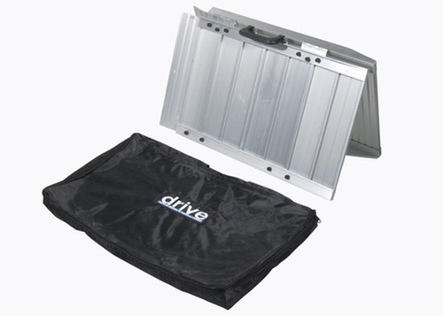 Drive Medical - DM STDS1096 - EA/1 Single Fold Portable Wheelchair Scooter Ramp with Carry Handle and Travel Bag, 5 Feet Long