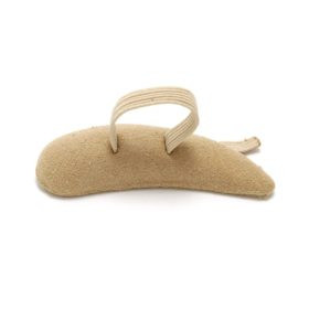 DR JILL'S FOOT PADS - DR J-CREST-SR - PK/3 SUEDE CREST PAD ADJUSTABLE LOOP SMALL RIGHT