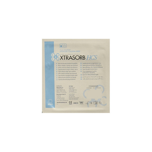 Derma Science - DUP 86344 - BX/10 XTRASORB HYDROGEL COLLOID, ADHESIVE DRESSING 4.3" x 4.3"