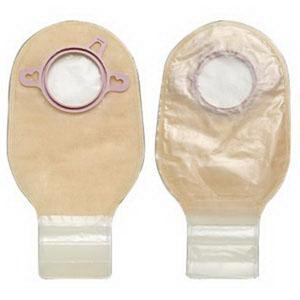 Hollister - HOL 3799 - BX/10 POUCHKINS PEDIATRIC 2PC SOFTFLEX DRAIN LOCK N ROLL CLOSE TRANSPARENT W/O TAPE 1-3/4" NO FILTER