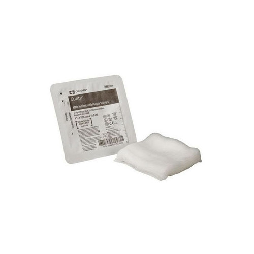 Covidien / Medtronic - KND 2539 - TR/10 CURITY GAUZE SPONGE WITH PHMB, 12 PLY, ANTIMICROBIAL, 4" X 4"