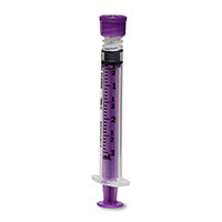 Cardinal Health - KND 403SE - CS/400 MONOJECT ENFit 3ml ORAL/ENTERAL SYRINGE PURPLE STERILE