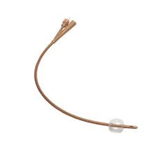 Cardinal Health - KND 605205IC - BX/10 DOVER SILVER FOLEY CATHETER, 100% SILICONE WITH SILVER HYDROGEL COATING, 2-WAY, 5CC, 20FR
