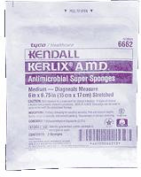 Covidien / Medtronic - KND 6662 - BX/20 (PK/2's) KERLIX AMD SUPER SPONGE DRESSING 6 3/4"x6" 0.2% PHMB STERILE ANTIMICROBIAL HYPO