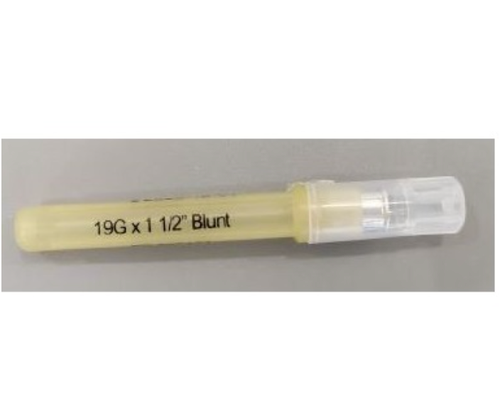 Covidien / Medtronic - KND 8881202355 - CS/100 MONOJECT RIGID PACK BLUNT CANNULA 19G X 1.5"