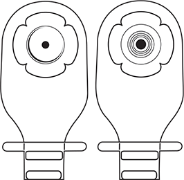 Marlen - MAR 52632 - BX/5 ULTRAMAX DEEP DRAINABLE POUCH, HYDROCOLLOID BARRIER AND KWICK KLOSE 2 FASTENER, PRE CUT 1 1/4,