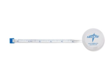 Medline - MDL NON171330 - EA/1 VINYL COATED TAPE MEASURE, 72" LENGTH WITH PUSH BUTTON RETRACTOR