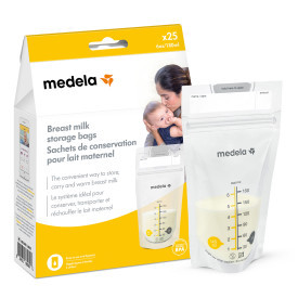 Medela - MDLA 68060 - PK/25 BREAST MILK STORAGE BAGS