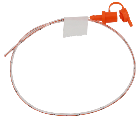Canadien Hospital Specialties - MEDRX 54-8142R - CS/100 PEDIATRIC FEEDING TUBE W/ ENTERAL CONNECTOR 8FR 42" ORANGE RADIOPAQUE PVC STERILE