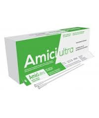 AMICI Catheters - OOS 7912 - BX/100 AMICI ULTRA MALE INTERMITTENT CATHETERS, SIZE 12FR 16IN
