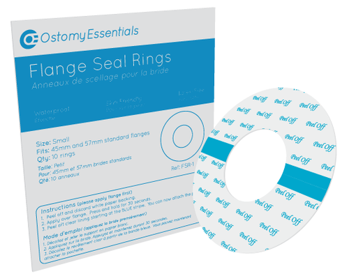 Ostomy Essentials - OOS FSR-1 - PK/10 OSTOMY ESSENTIALS FLANGE SEAL RINGS, SIZE SMALL (32MM - 50MM)