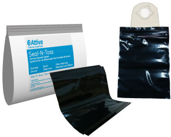 Ontario Ostomy Supply - OOS SNT-1 - PK/50 SEAL AND TOSS OSTOMY DISPOSAL SYSTEM 11" W X 8" L