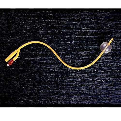 Rusch Teleflex - RUS 183430220 - BX/10 GOLD SILICONE COATED 3-WAY FOLEY CATHETER, 22FR 30CC