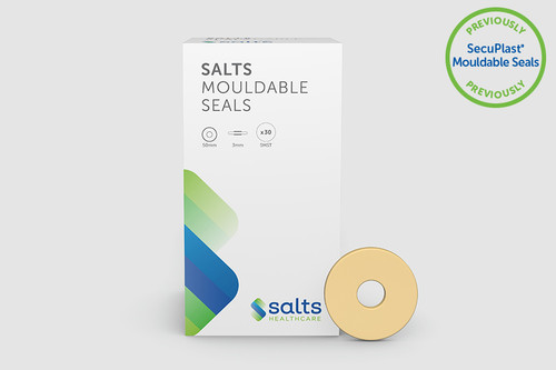 Salts Healthcare - SALT SMST - BX/30 SALTS MOULDABLE SEALS THIN 50mm O.D. 3.0mm THICK