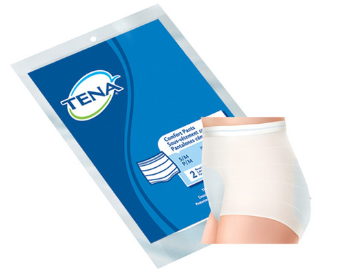 Tena - SCA 36044 - CS/12PKG (2/PKG) TENA COMFORT PANT, SMALL/MEDIUM SIZE 20IN - 37IN