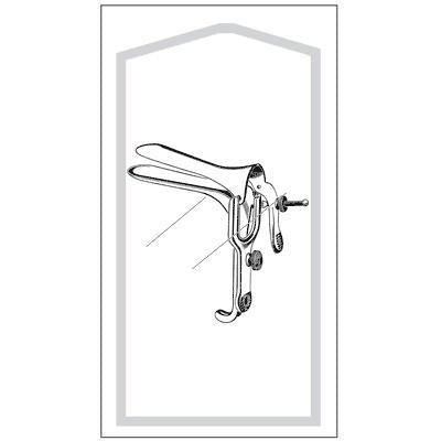 Sklar - SKL 96-2604 - CS/50 VAGINAL SPECULUM STERILE, MEDIUM