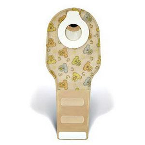 Convatec - SQU 411637 - BX/10 LITTLE ONES, TWO-PIECE DRAINABLE POUCH WITH INVISICLOSE,TRANSPARENT 31MM 1 1/4"