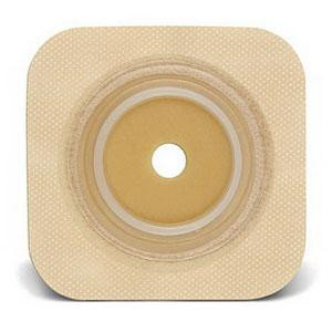 Convatec - SQU 413153 - BX/10 NATURA DURAHESIVE BARRIER,FLANGE 1-1/4" (4X4") NO TAPE BORDER