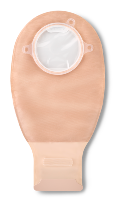 Convatec - SQU 421739 - BX/10 NATURA PLUS DRAIN POUCH W/ INVISICLOSE TAIL & WINDOW NO FILTER W/ TWO SIDED COMFORT PANEL 57MM