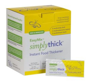 Simply Thick - ST STIND100L3 - BX/100 SIMPLY THICK EASY MIX LIQUID THICKENER HONEY CONSISTENCY, 12G PACKAGE.