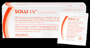 Solventum - A3M 10102 - BX/200 SOLU-I.V. 0.5% CHLORHEXIDINE GLUCONATE 70% ALCOHOL, MEDIUM SWABS.