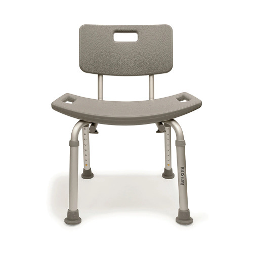 BIOS MEDICAL - BIOS 59001 - EA/1 Adjustable Bath Bench with Backrest, 14-21" (36-53cm) 300lbs Capacity