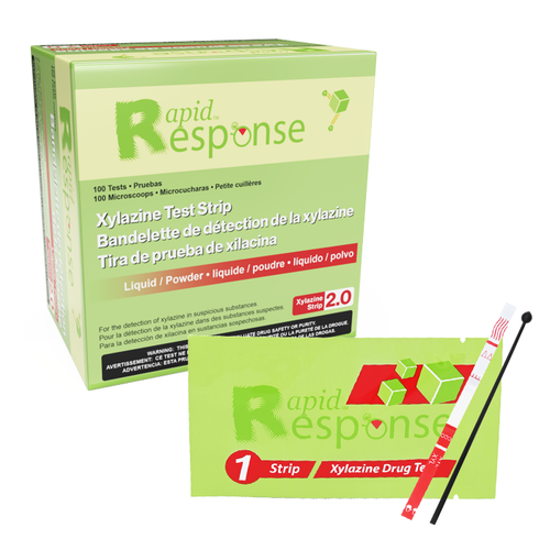 BTNX INC - BTNX XYL-18S2-10 - BX/100 Rapid Response Xylazine Test Strips 1000 ng/ml (Liquid/Powder)
