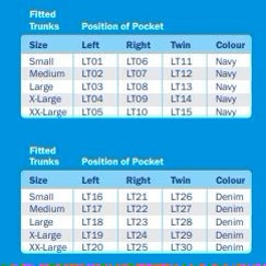 CUI International - CUI LT15 - CUI Ostomy High Waist Trunks w/Pouch Male XXL Navy