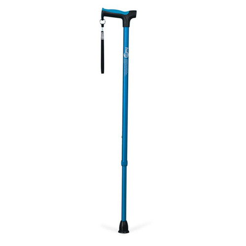 Drive Medical - DM 731-464 - EA/1 Adjustable Derby Handle Cane with Reflective Strap, Aquamarine