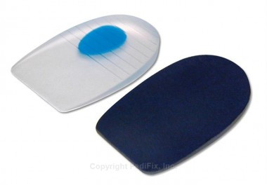 Pedifix - MED 5105-C-M - PR/1 Gelstep Heel Pads with Soft CTR M Cover