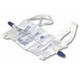 Cardinal Health - SOU D12400 - EA/1 LEG BAG, SIZE MEDIUM 600ML WITH ONE WAY VALVE,TWO LATEX STRAPS FOR SECURING BAG TO LEG