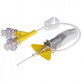Becton Dickinson - BD 383511 - BX/20 NEXIVA CLOSED IV CATHETER 24G X 0.75" W/ SINGLE PORT YELLOW