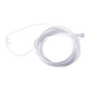 Medline - MDL HCSU4504S - CS/50 NASAL CANNULA ADULT SUPERSOFT CURVED-TIP W/ 4" PVC OXYGEN TUBING AND UNIVERSAL CONNECTOR
