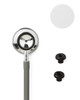Medline - MDL MDS9557 - EA/1 PEDIATRIC STETHOSCOPES DUAL-HEAD,GRAY 22"(56CM)