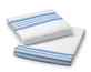 Medline - MDL MDTFB4B20BL - EA/1 BLANKET SPREAD FLANNEL,BLUE STRIPPED,2LBS,55%COTTON/45%POLYESTER (HOSPITAL)